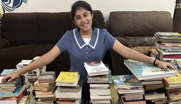 13-Year-Old Librarian Opens 21 Libraries Across India To Share Her Love Of Books And Reading