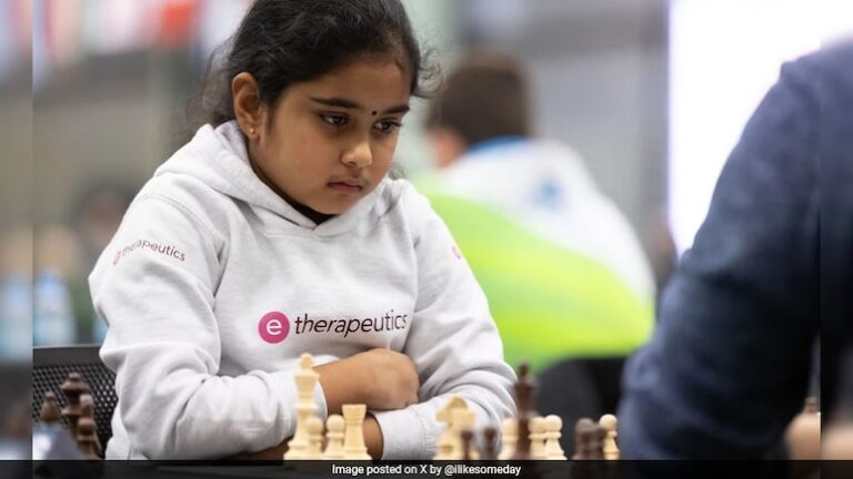 10-Year-Old Stuns Chess World By Becoming Youngest Female Player To Beat Grandmaster