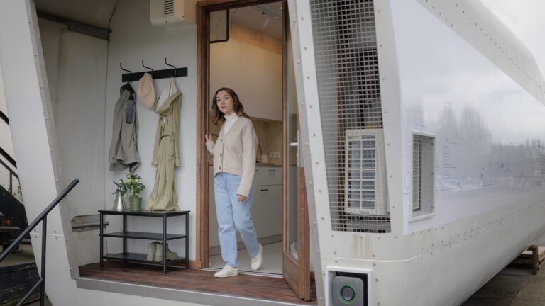 Dutch Architects Turn Hard-To-Recycle Wind Turbines Into Tiny Homes